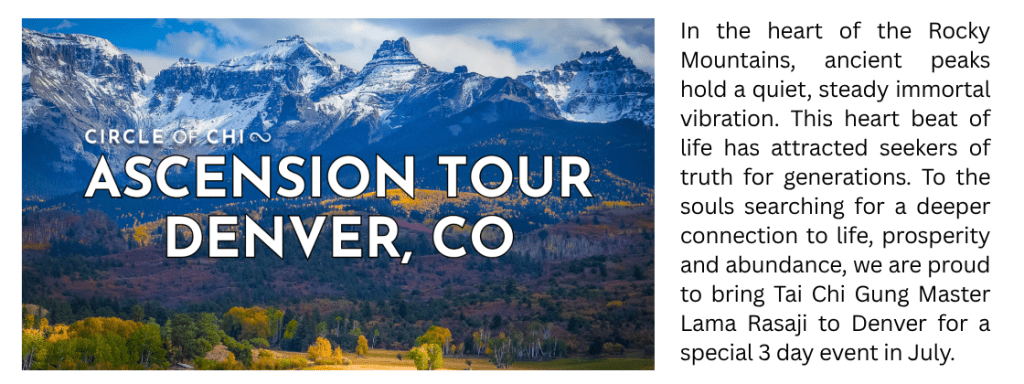 Denver Ascension Tour with Master Lama Rasaji and Master David Paul.